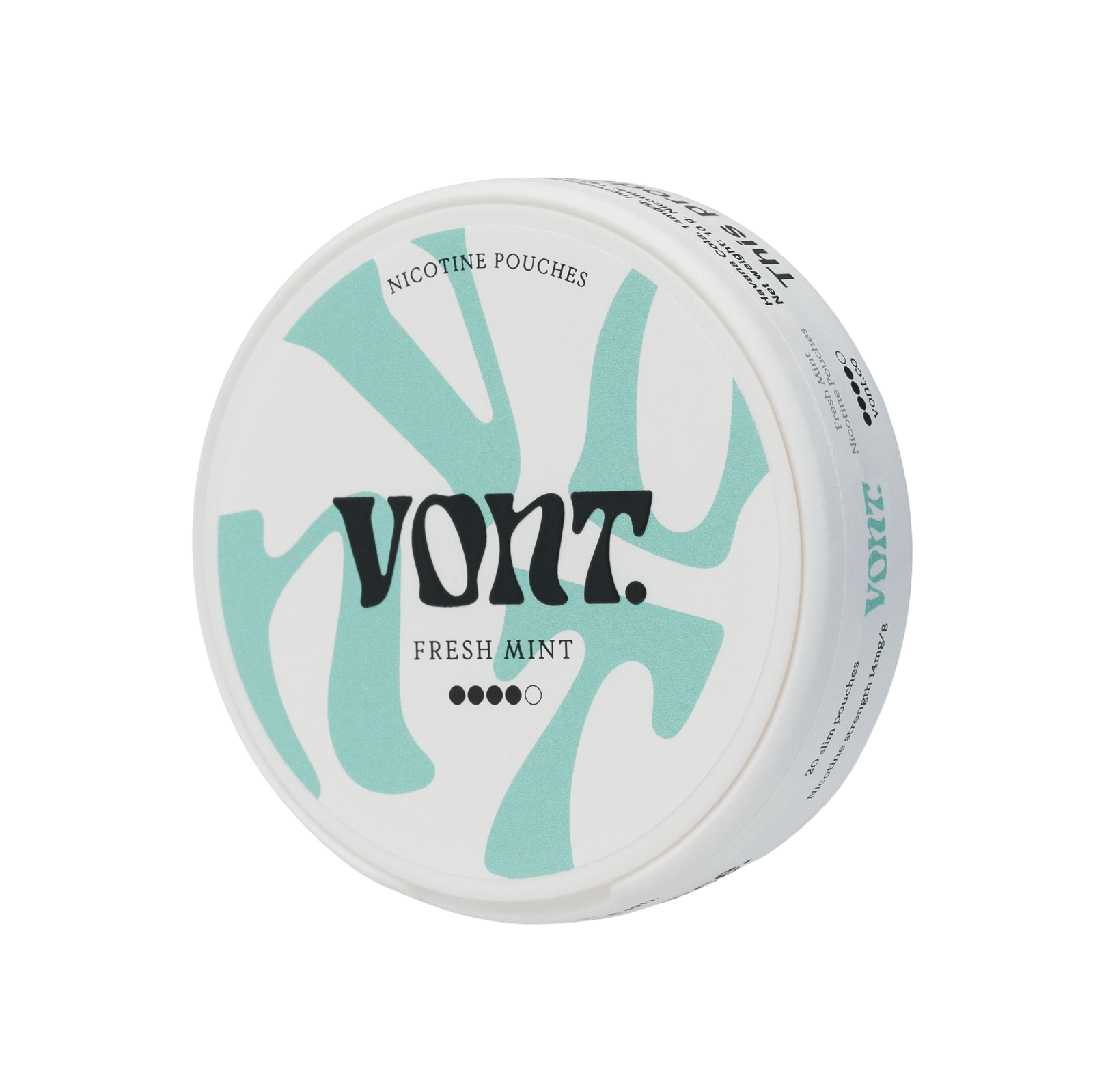 Vont Fresh Mint Strong 7mg nicotine pouches can – view 2