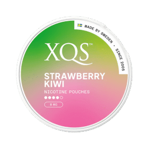 XQS Strawberry Kiwi 8mg nicotine pouches can