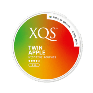 XQS Twin Apple Strong 8mg nicotine pouches can