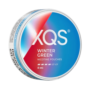XQS Wintergreen Slim 8mg Strong nicotine pouches can