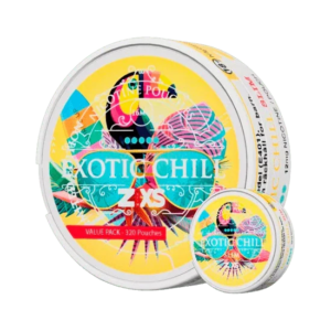 ZIXS Exotic Chill 12mg JUMBO CAN nicotine pouches can