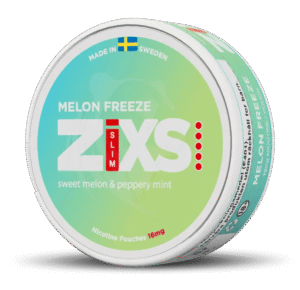 ZIXS Melon Freeze 12mg nicotine pouches can