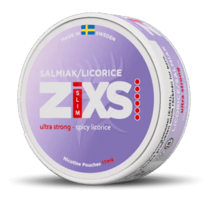 ZIXS Salmiak 12mg nicotine pouches can