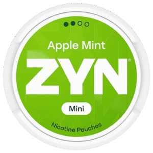 ZYN Apple Mint Mini 3mg nicotine pouches can