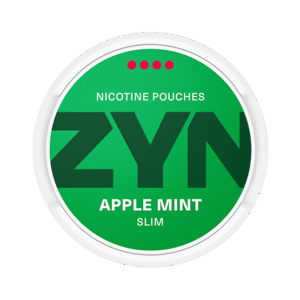 ZYN Apple Mint Slim 11mg nicotine pouches can