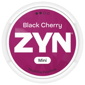 ZYN Black Cherry Mini 3mg nicotine pouches can