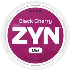 ZYN Black Cherry Mini 6mg nicotine pouches can