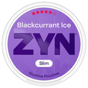 ZYN Blackcurrant Ice 13.5mg nicotine pouches can