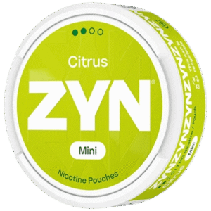ZYN Citrus Mini 3mg nicotine pouches can