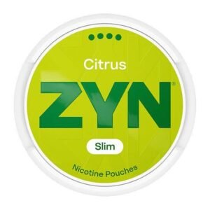 ZYN Citrus Slim Extra Strong 11mg nicotine pouches can