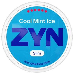 ZYN Cool Mint Ice Slim 16.5mg nicotine pouches can