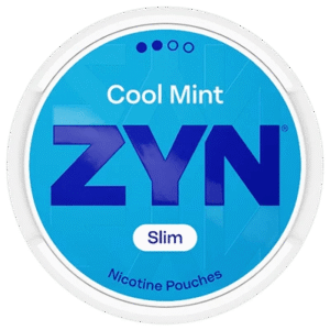 ZYN Cool Mint Slim Normal 6mg nicotine pouches can