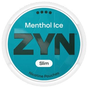 ZYN Menthol Ice Slim 11mg nicotine pouches can