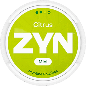 ZYN Citrus Mini 3mg nicotine pouches can