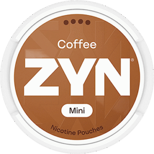 ZYN Coffee Extra Strong Mini nicotine pouches can