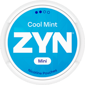 ZYN Cool Mint Mini 3mg nicotine pouches can